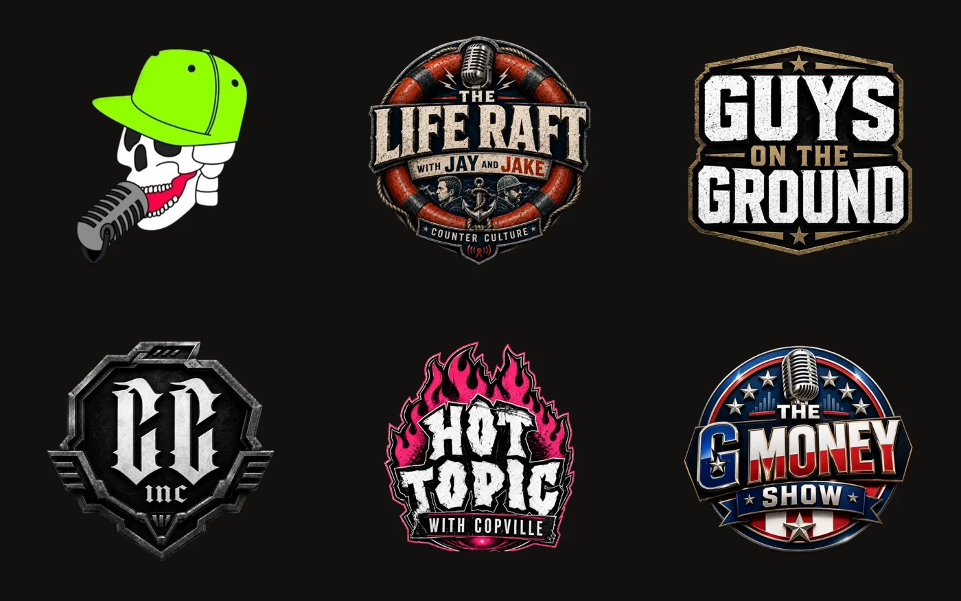Counter Culture network show identities